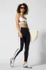 Sculpt Colour Blocked Legging - Black/Brilliant White sold by MPG
