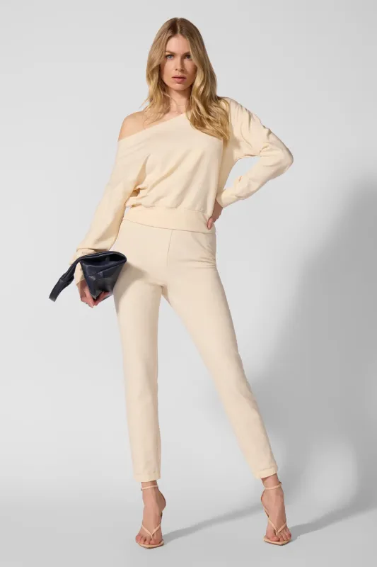 Cozy Fleece Flashdance Sweatshirt & Jogger Combo sold by MPG