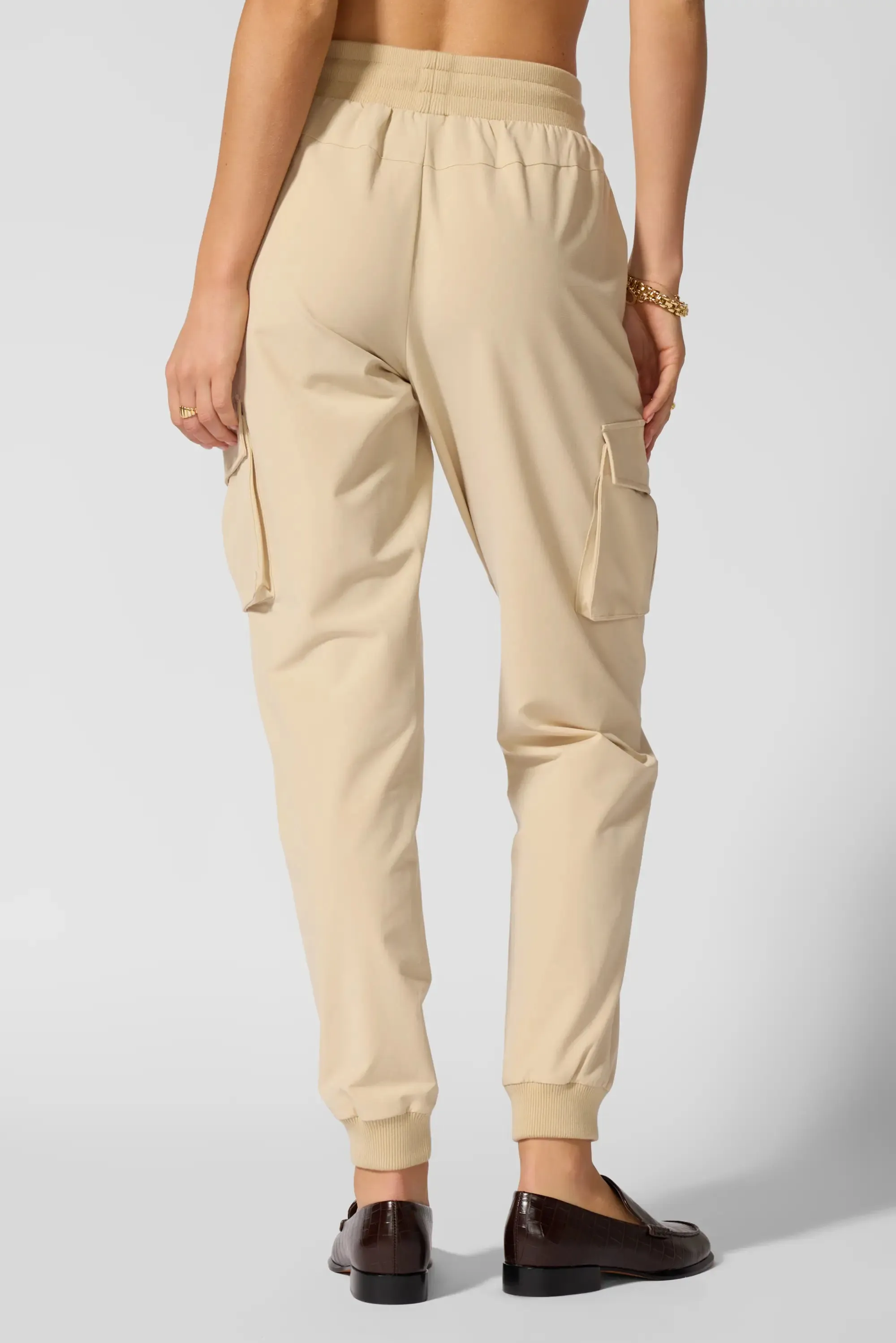 Ripstop Cargo Jogger - Brown Rice sold by MPG product image thumbnail 3