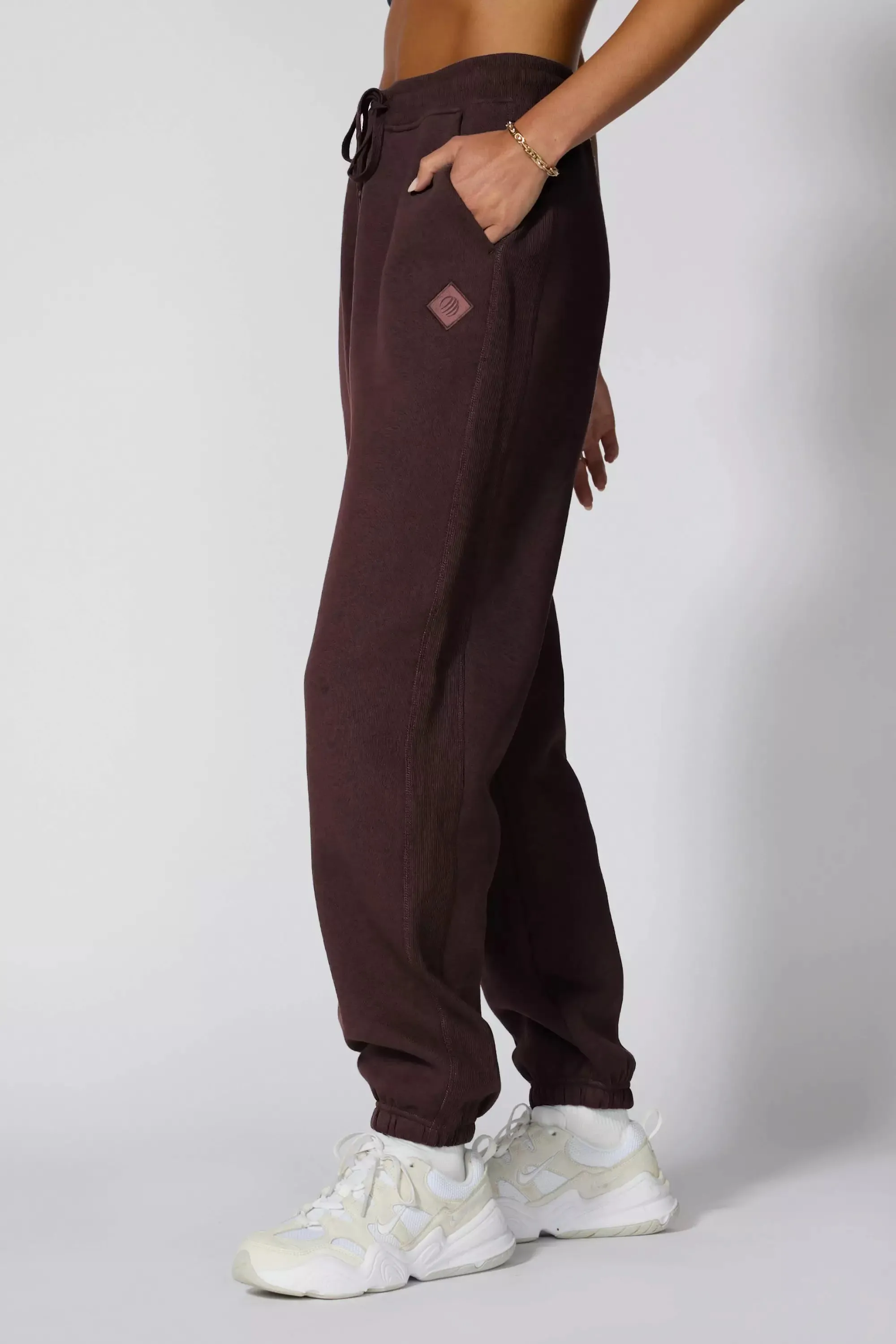 Luxefleece Relaxed Jogger - Chocolate Brown sold by MPG product image thumbnail 4