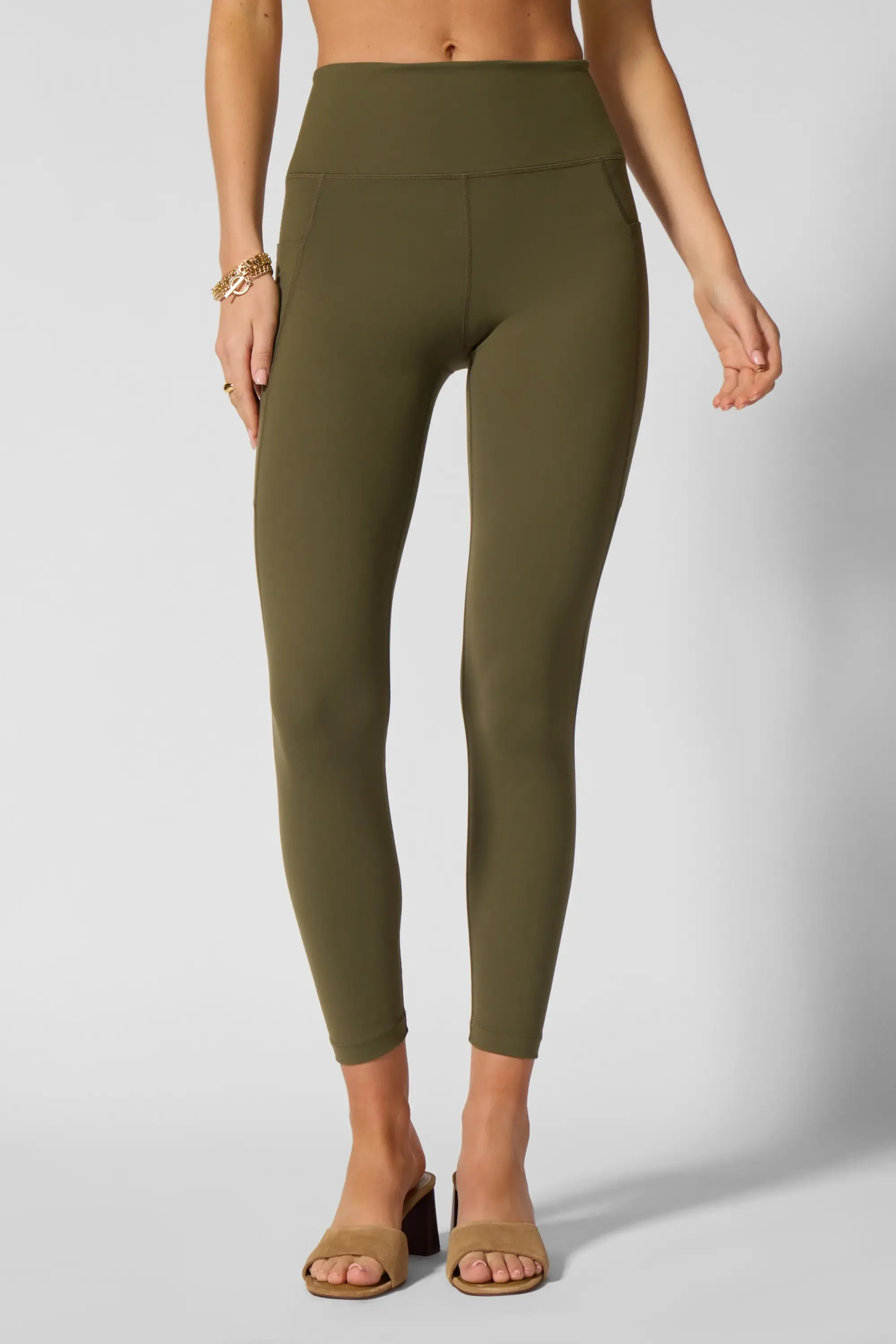 Velocity Legging With Pocket - Ivy Green sold by MPG