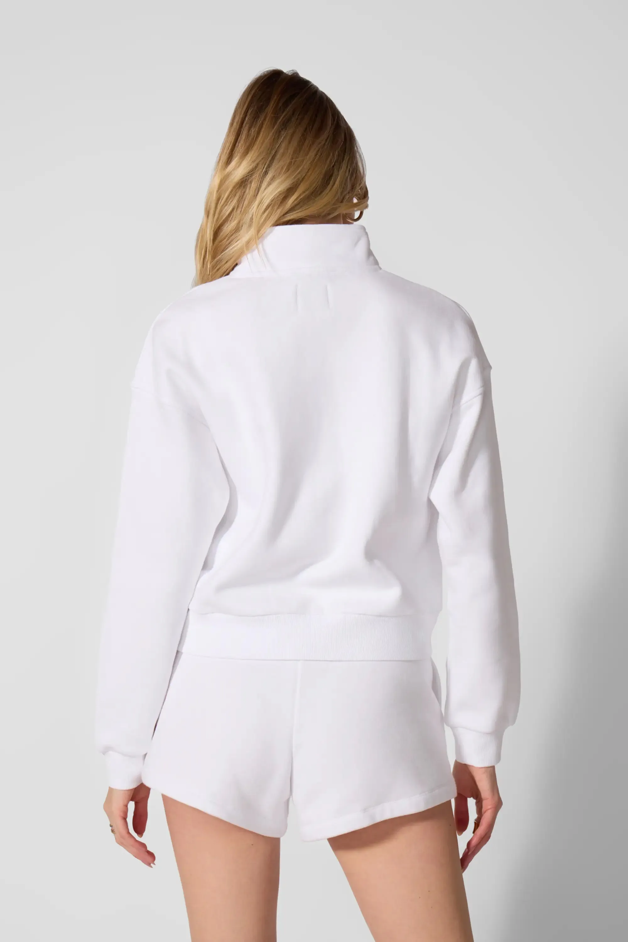 Luxefleece 1/4 Zip - Brilliant White sold by MPG product image thumbnail 3
