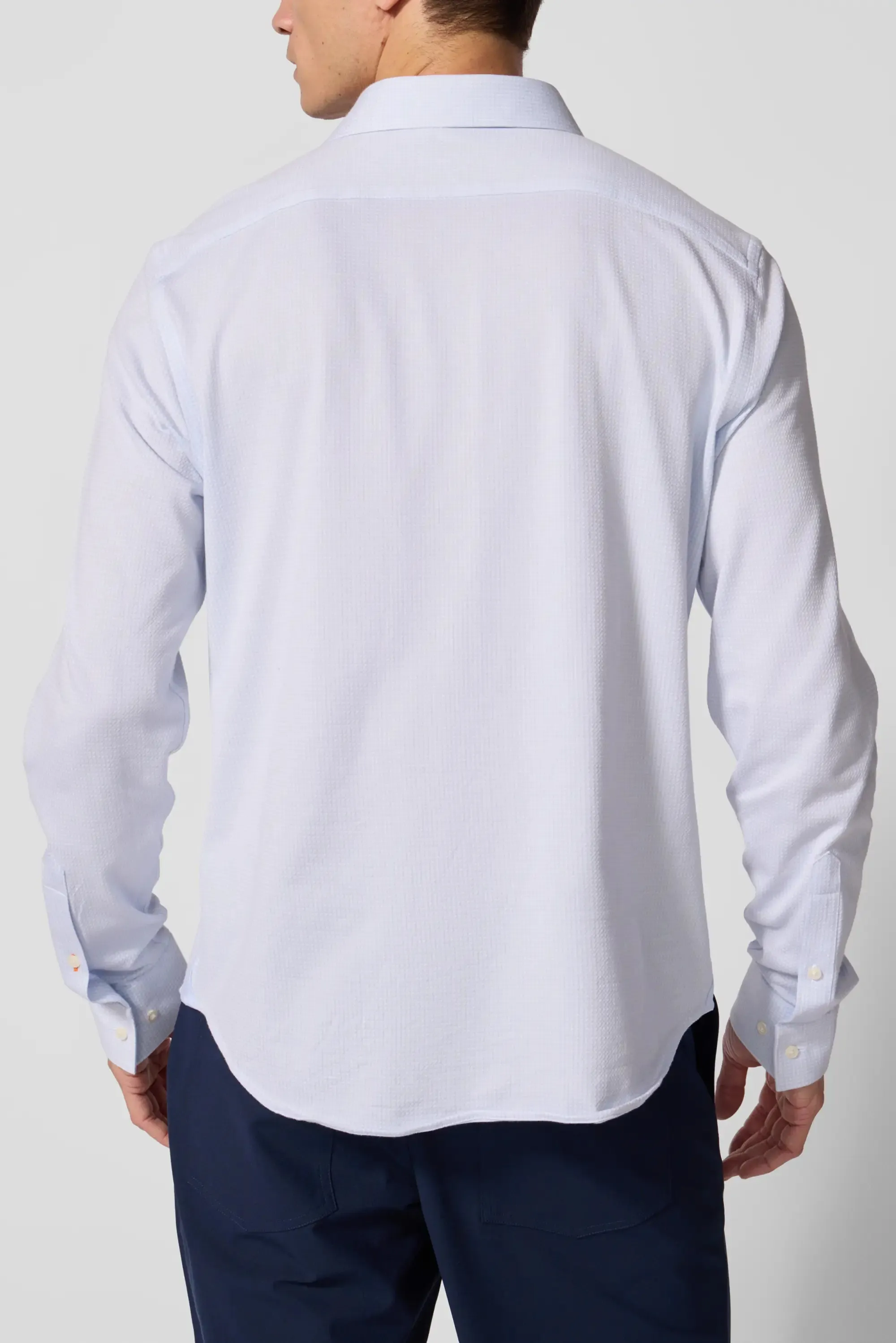 Performance Oxford Shirt - Blue Fog/Brilliant White sold by MPG product image thumbnail 4