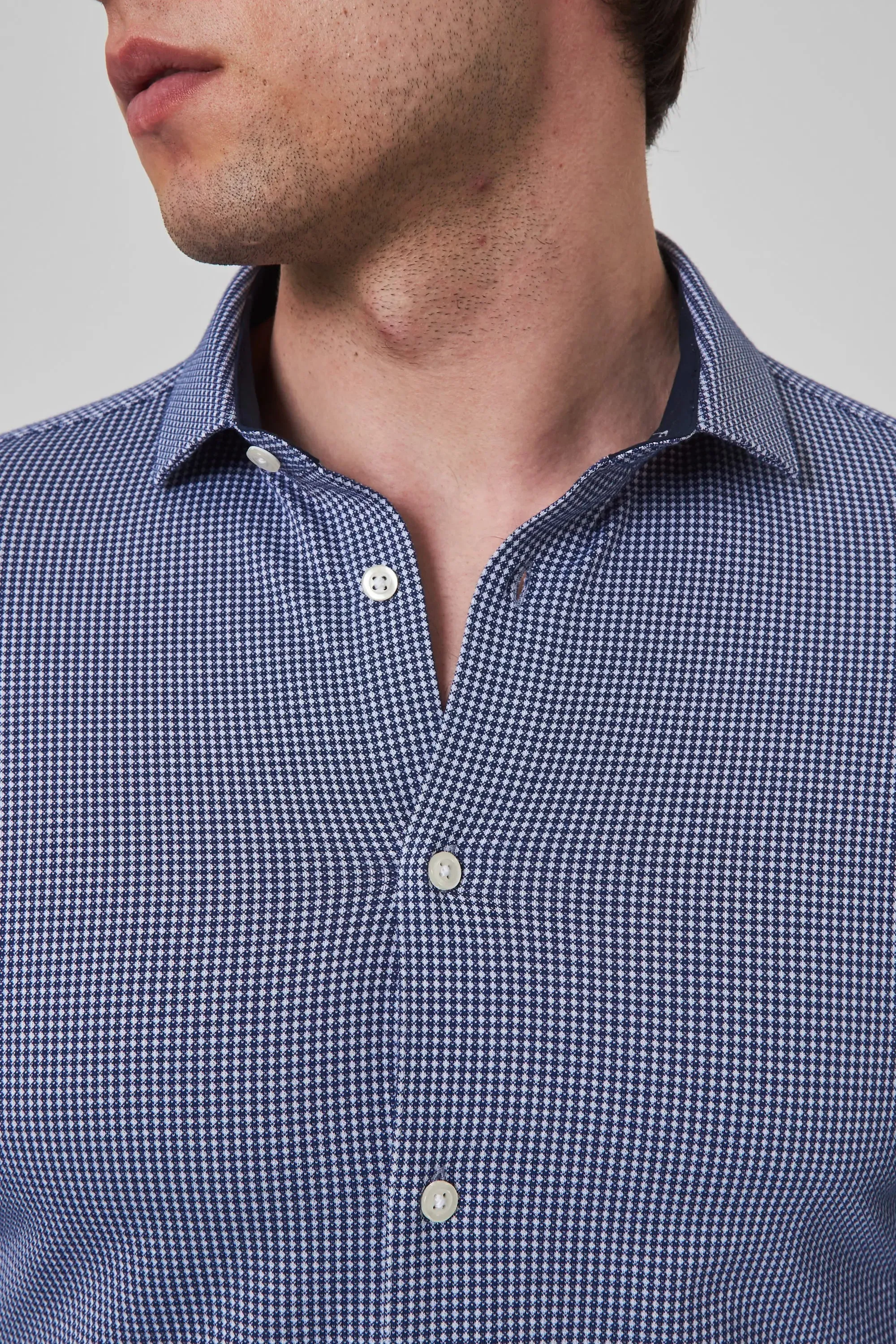 Performance Oxford Shirt - Navy Blazer sold by MPG product image thumbnail 3