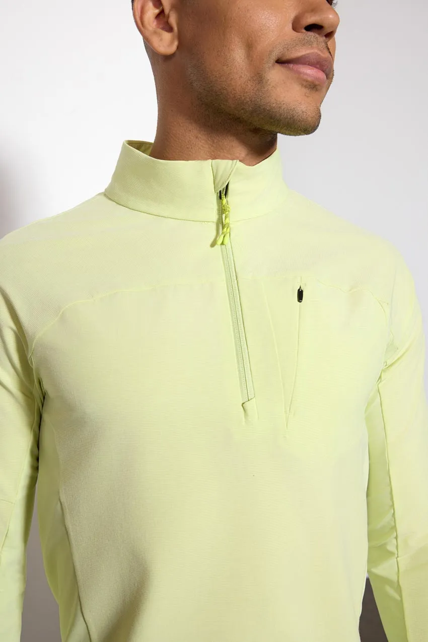 Rove 1/2 Zip - Shadow Lime sold by MPG product image thumbnail 5