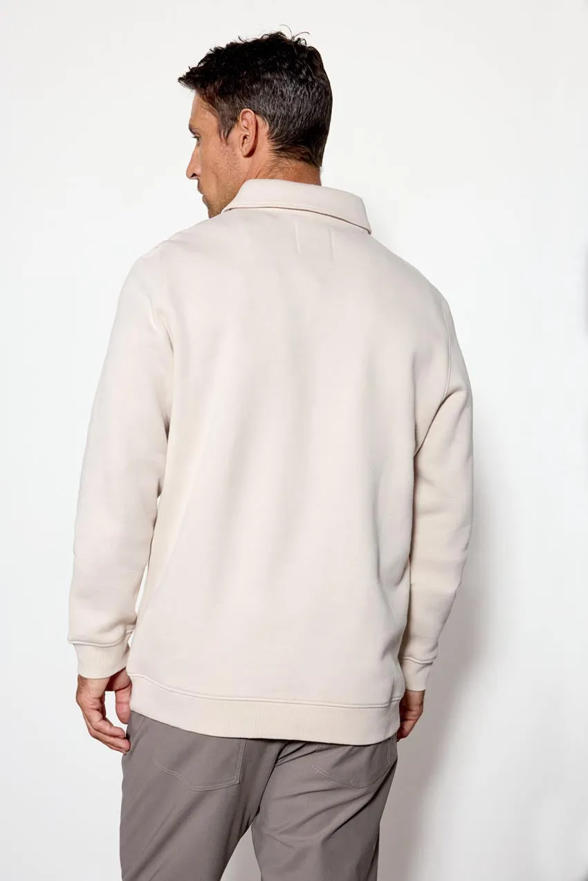 Men's Luxefleece Polo - Stone sold by MPG product image thumbnail 3