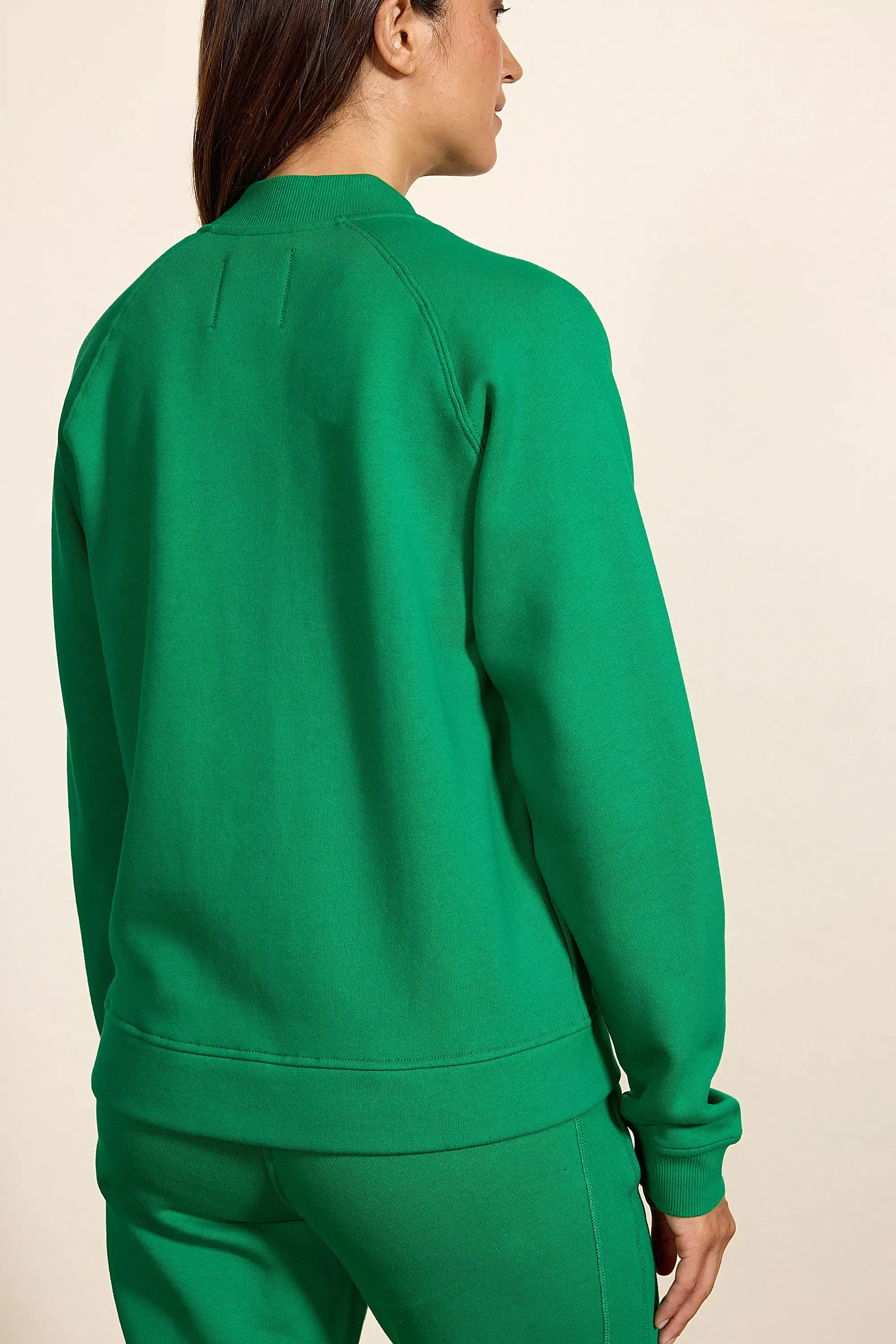 Luxefleece Bomber Jacket - Abundant Green sold by MPG product image thumbnail 3
