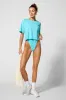 Pima Cotton Boyfriend Tee - Sea Jet sold by MPG