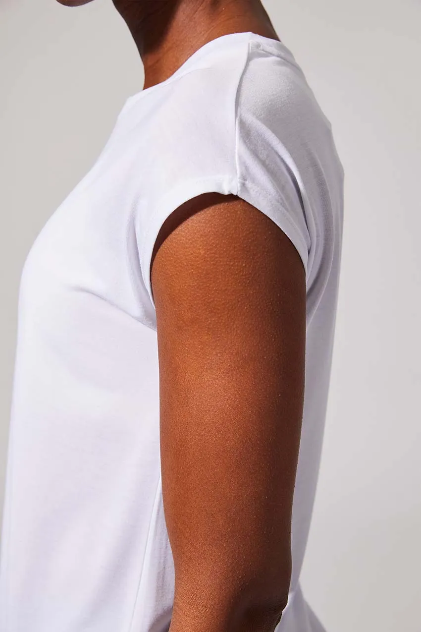 Dynamic Sleeveless Top - White sold by MPG product image thumbnail 4