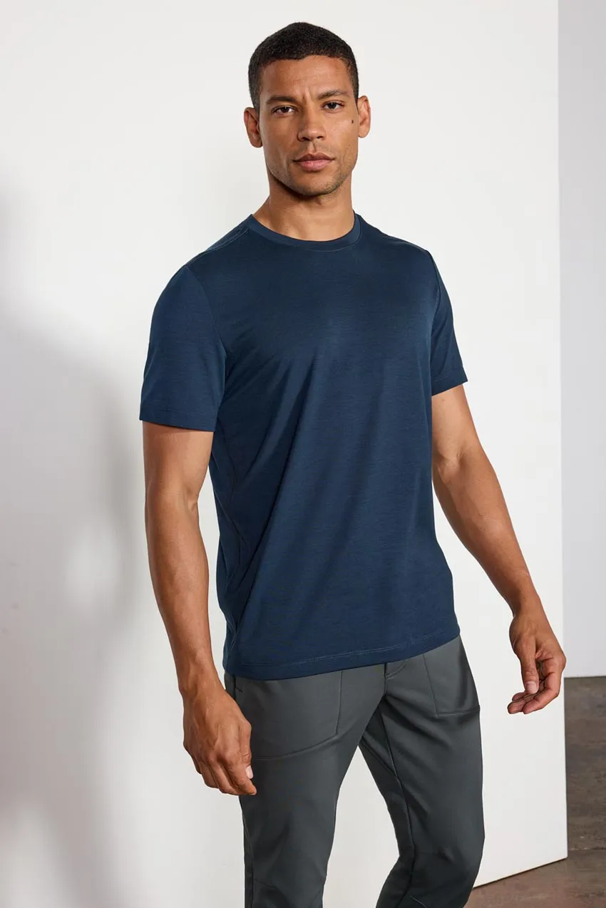 Dynamic Mesh Panel Crew Neck Tee sold by MPG product image thumbnail 4
