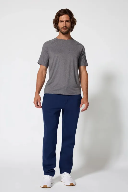 Pace Long Sleeve Tech Tee - Htr Charcoal sold by MPG