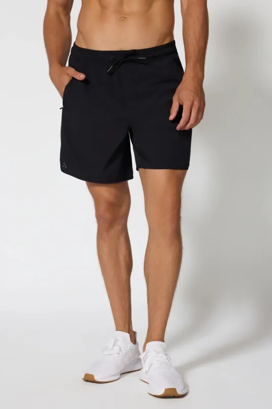 Stride Vented Short - Black sold by MPG