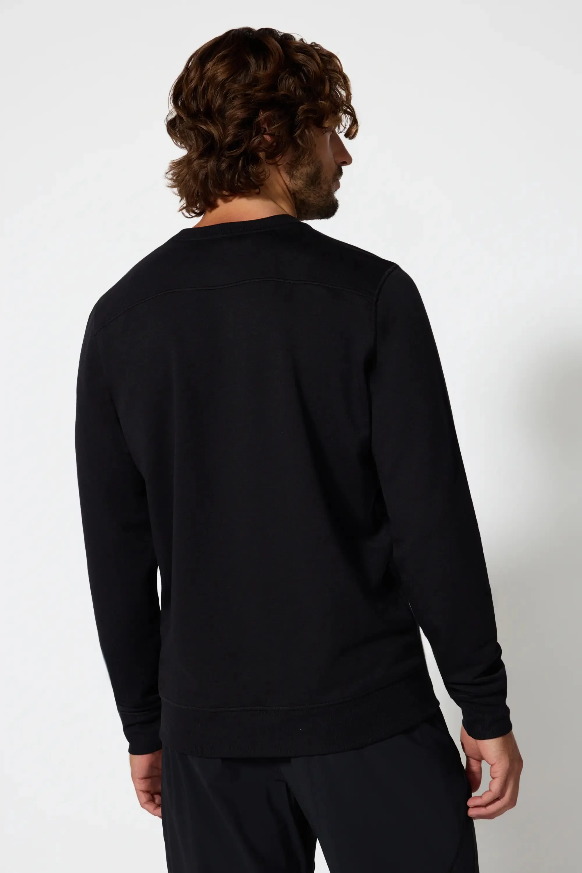 Men's Cozy Fleece Pullover - Black sold by MPG product image thumbnail 3