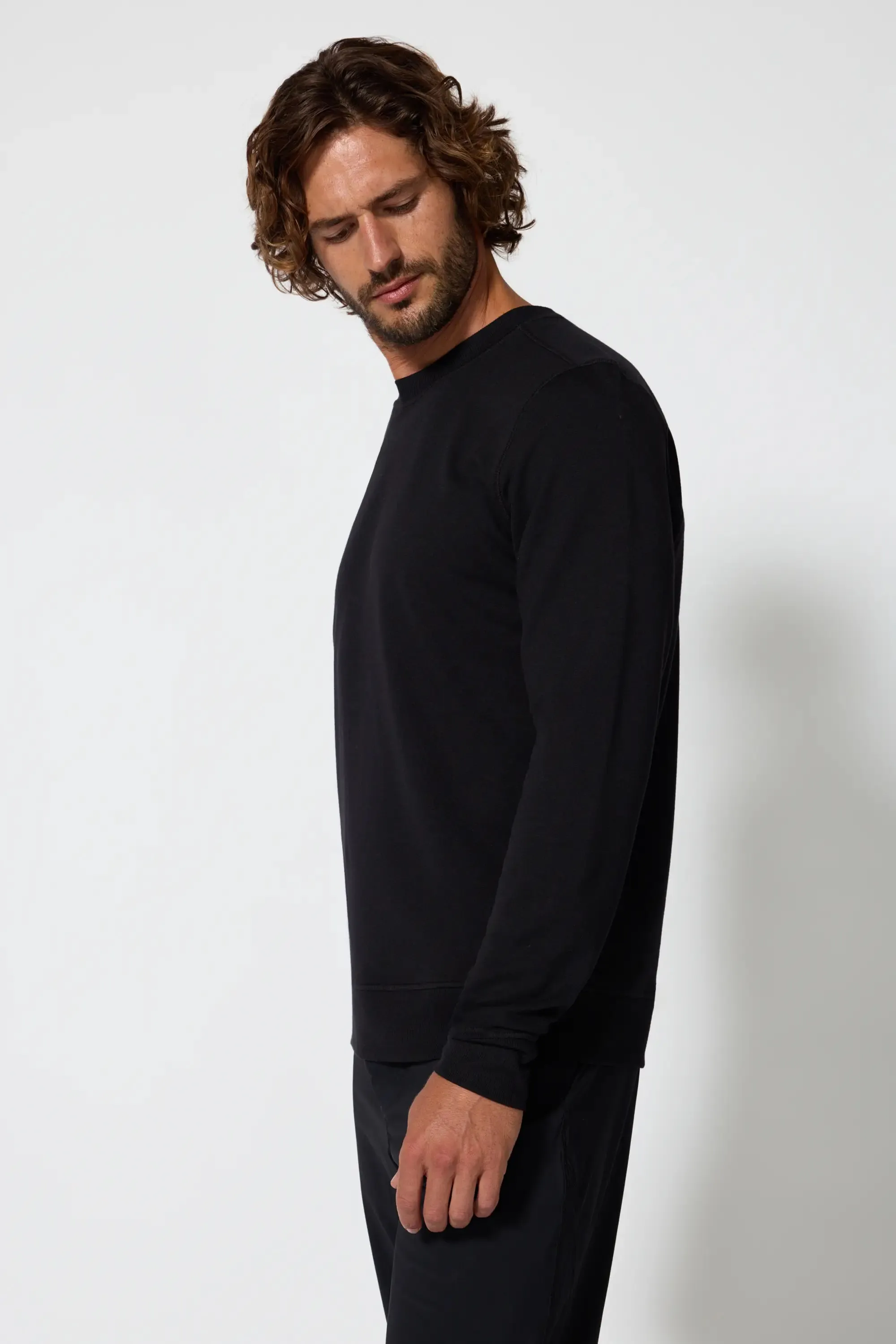 Men's Cozy Fleece Pullover - Black sold by MPG product image thumbnail 4