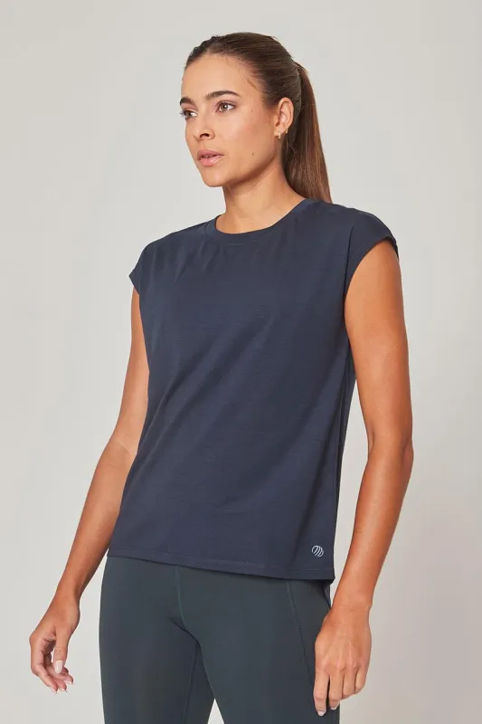 Dynamic Sleeveless Top - Dark Teal sold by MPG