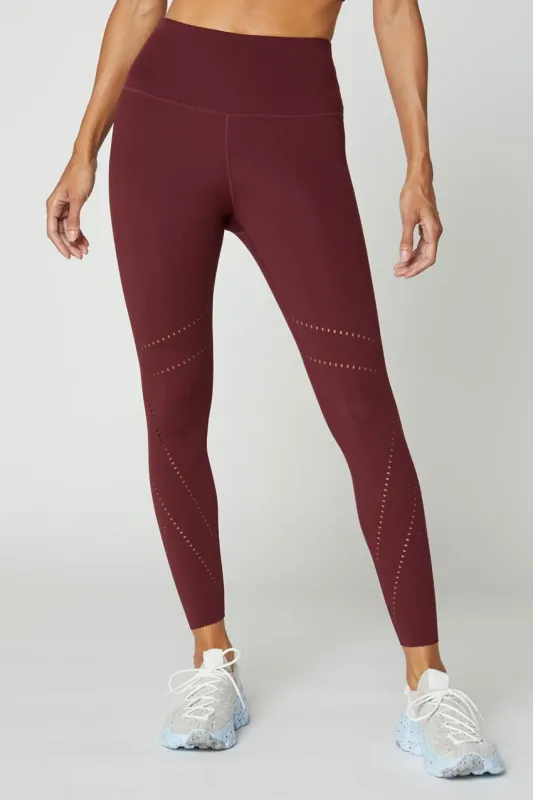 Raelynn Pursuit High-Waisted Perforated 7/8 Legging sold by MPG