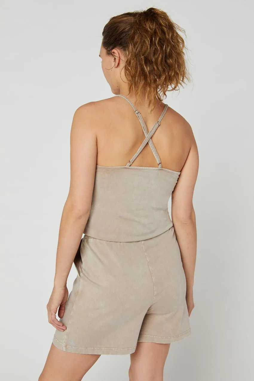Ivy Washed Romper sold by MPG product image thumbnail 4