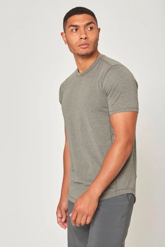 Conquer Crew Neck Short Sleeve Tech Shirt sold by MPG