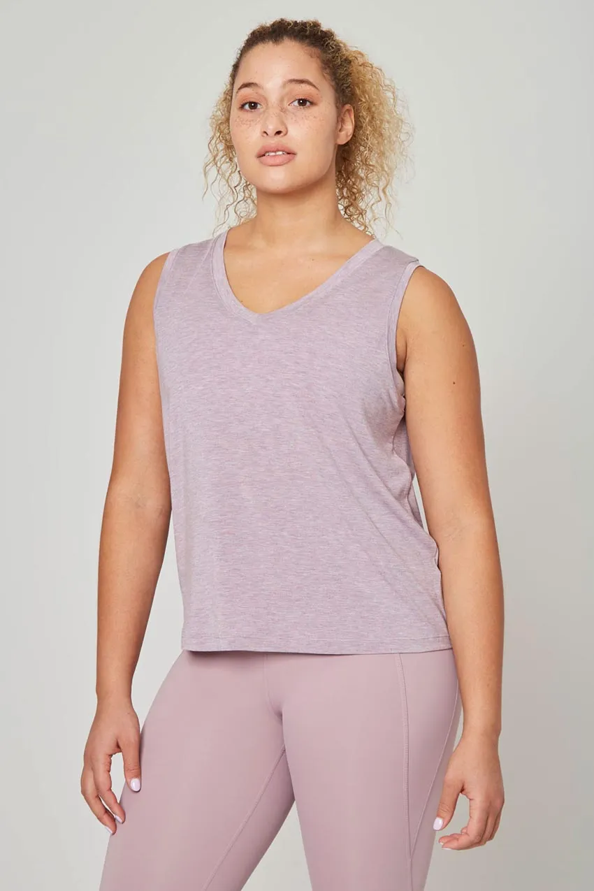 Exalt TENCEL™ Modal Sleeveless V-Neck Top sold by MPG