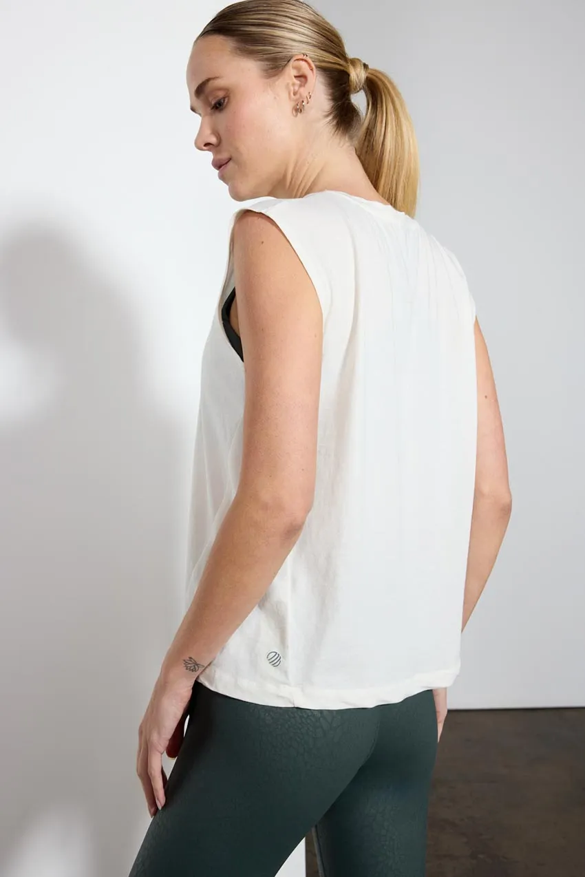 Blake Calm Boxy Washed Tank Top sold by MPG product image thumbnail 3