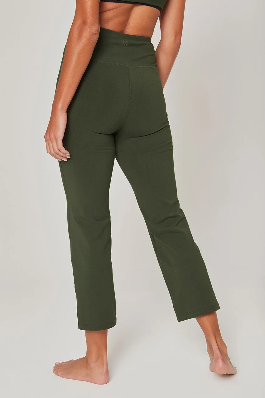 Balance TENCEL™ High-Waisted 24" Flare Cropped Pant sold by MPG product image thumbnail 3
