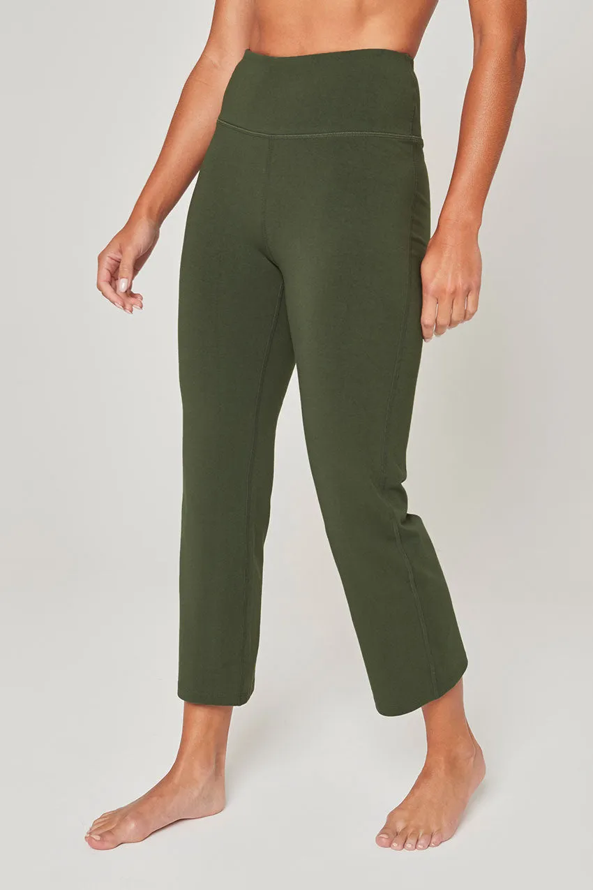 Balance TENCEL™ High-Waisted 24" Flare Cropped Pant sold by MPG