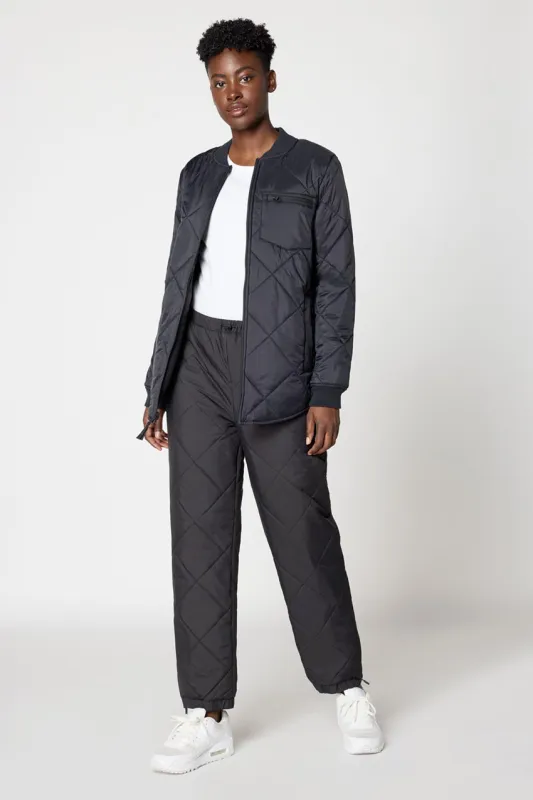 Fascinate Quilted Sorona® Insulated Pant - Black sold by MPG