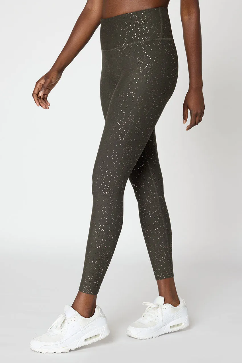 Explore High-Waisted Glitz Print 25" Legging Peached sold by MPG product image thumbnail 3
