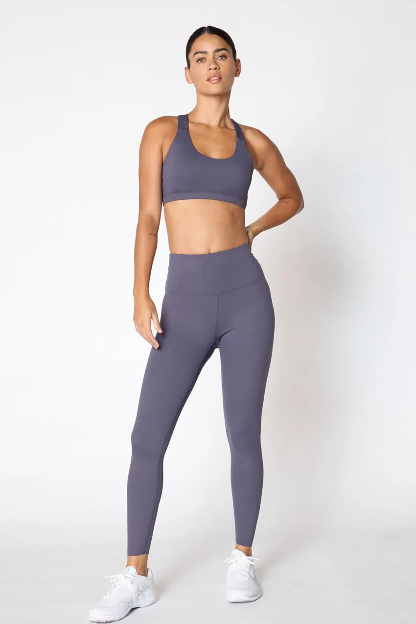 Vital Asymmetric Strap Medium Support Crackle Print Sports Bra sold by MPG product image thumbnail 2