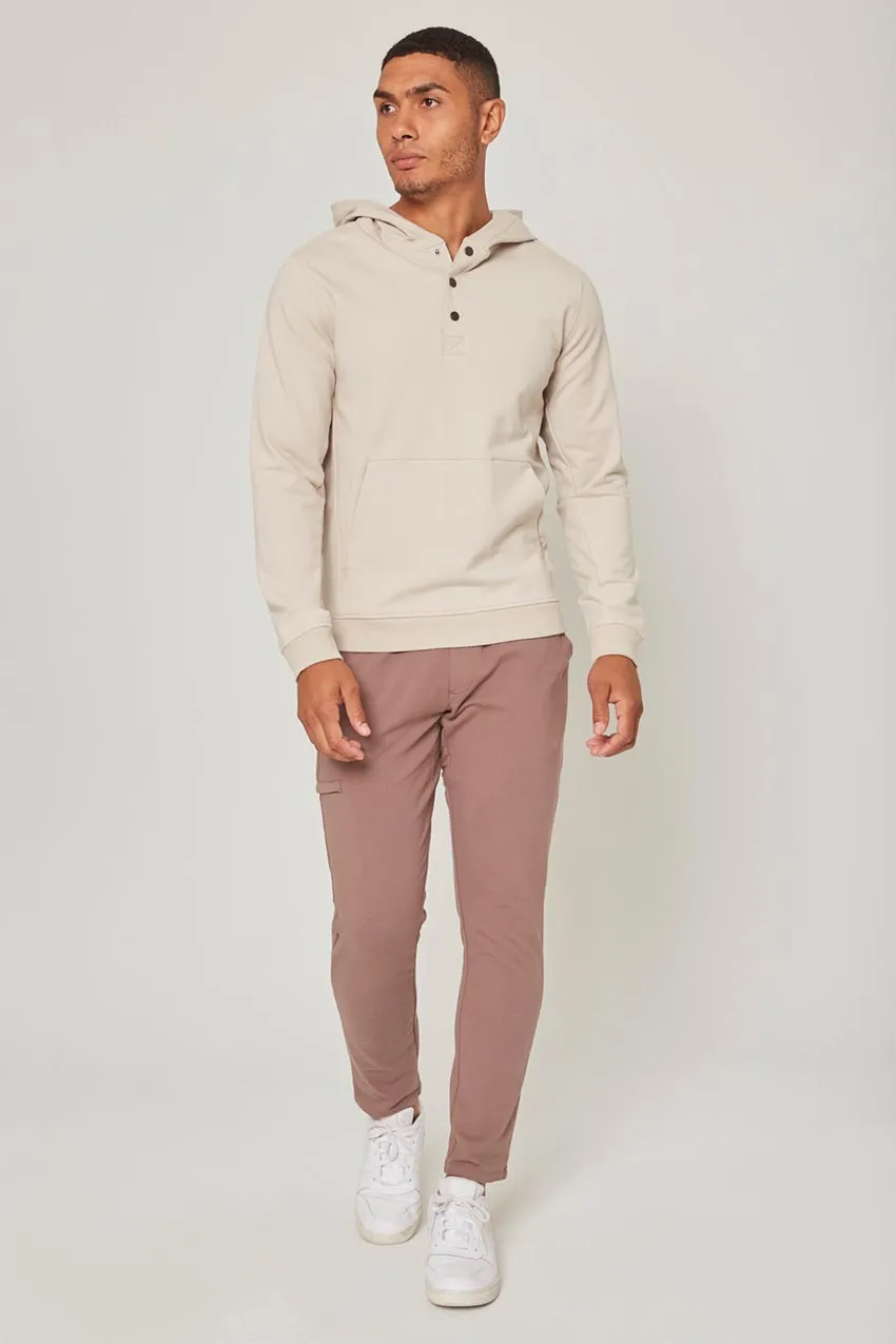 Unwind Hoodie with Snap Placket sold by MPG product image thumbnail 2