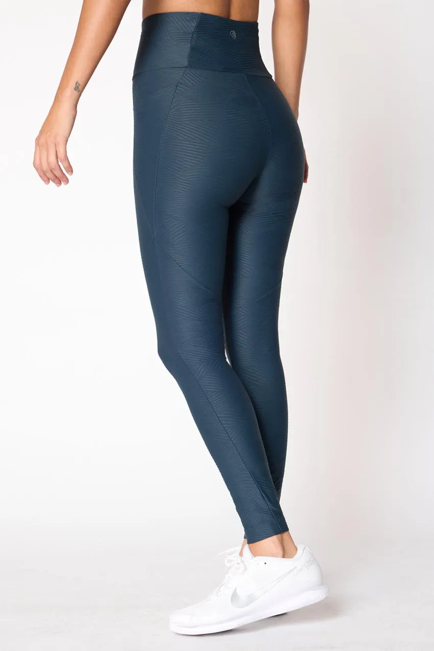 Tangent High-Waisted 26" Side Pocket 3D Geo Legging sold by MPG product image thumbnail 3