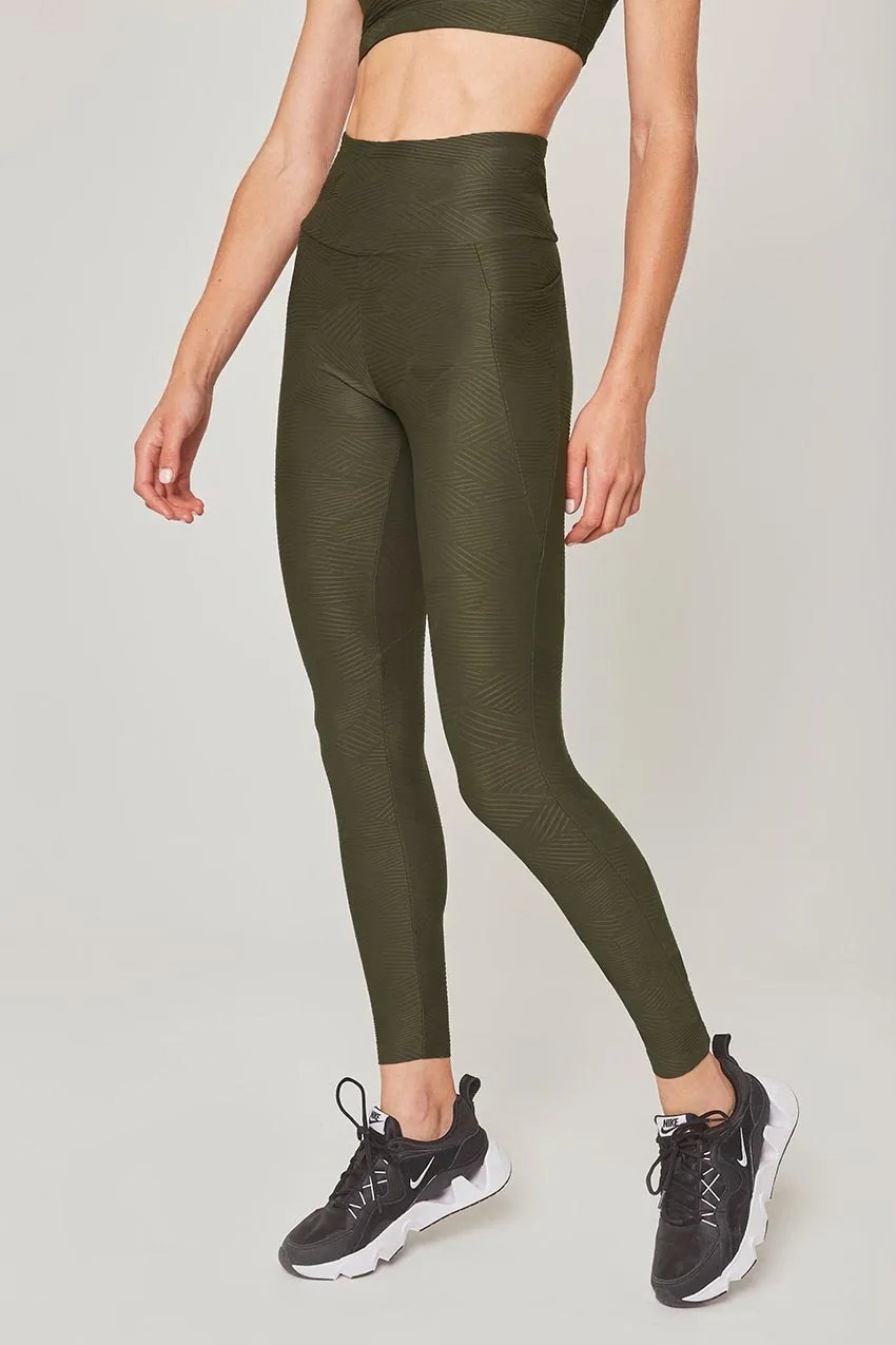 Tangent High-Waisted 26" Side Pocket 3D Geo Legging sold by MPG product image thumbnail 4