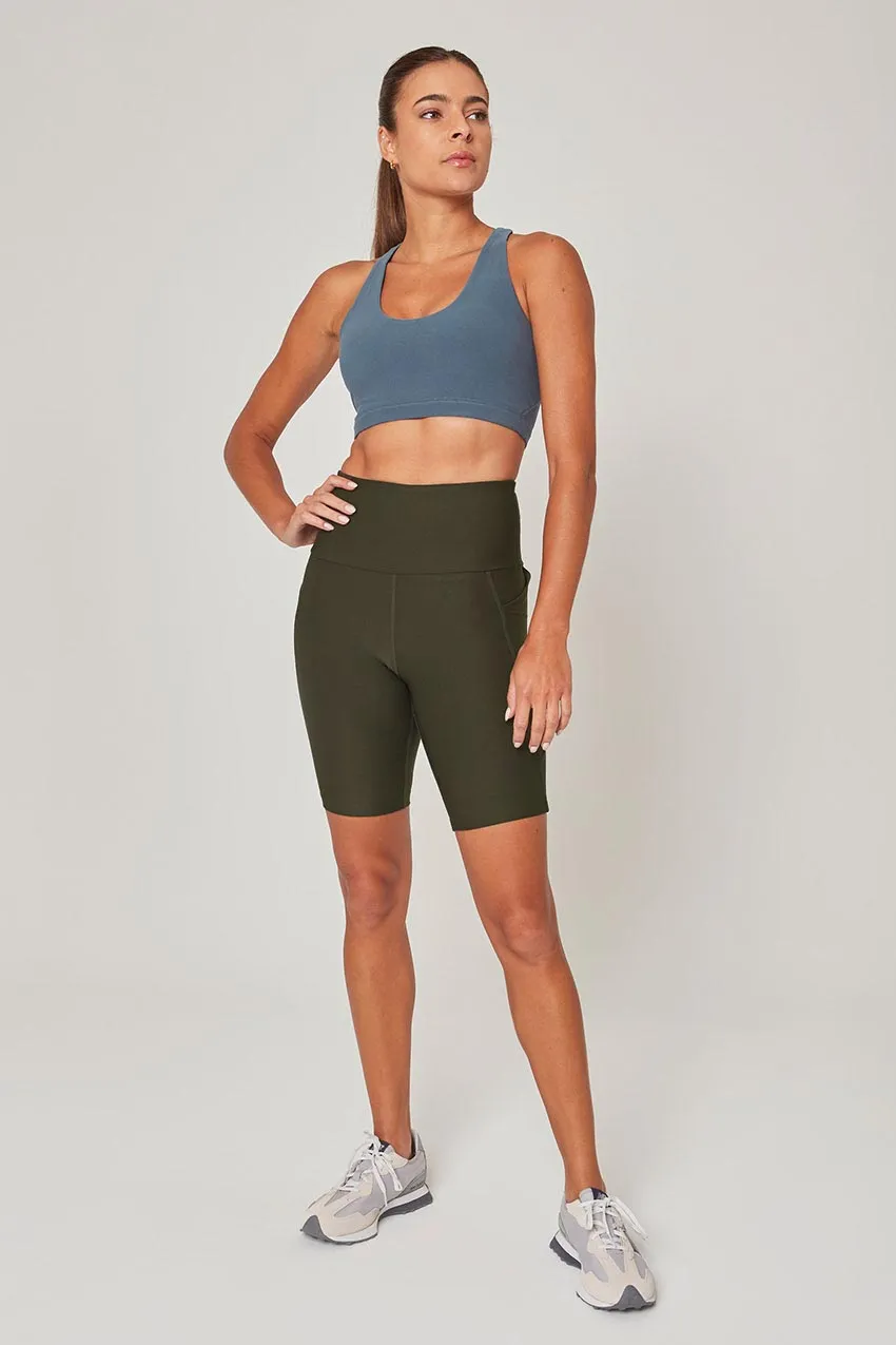 Explore Racerback Sports Bra Peached - Calm Teal sold by MPG product image thumbnail 2