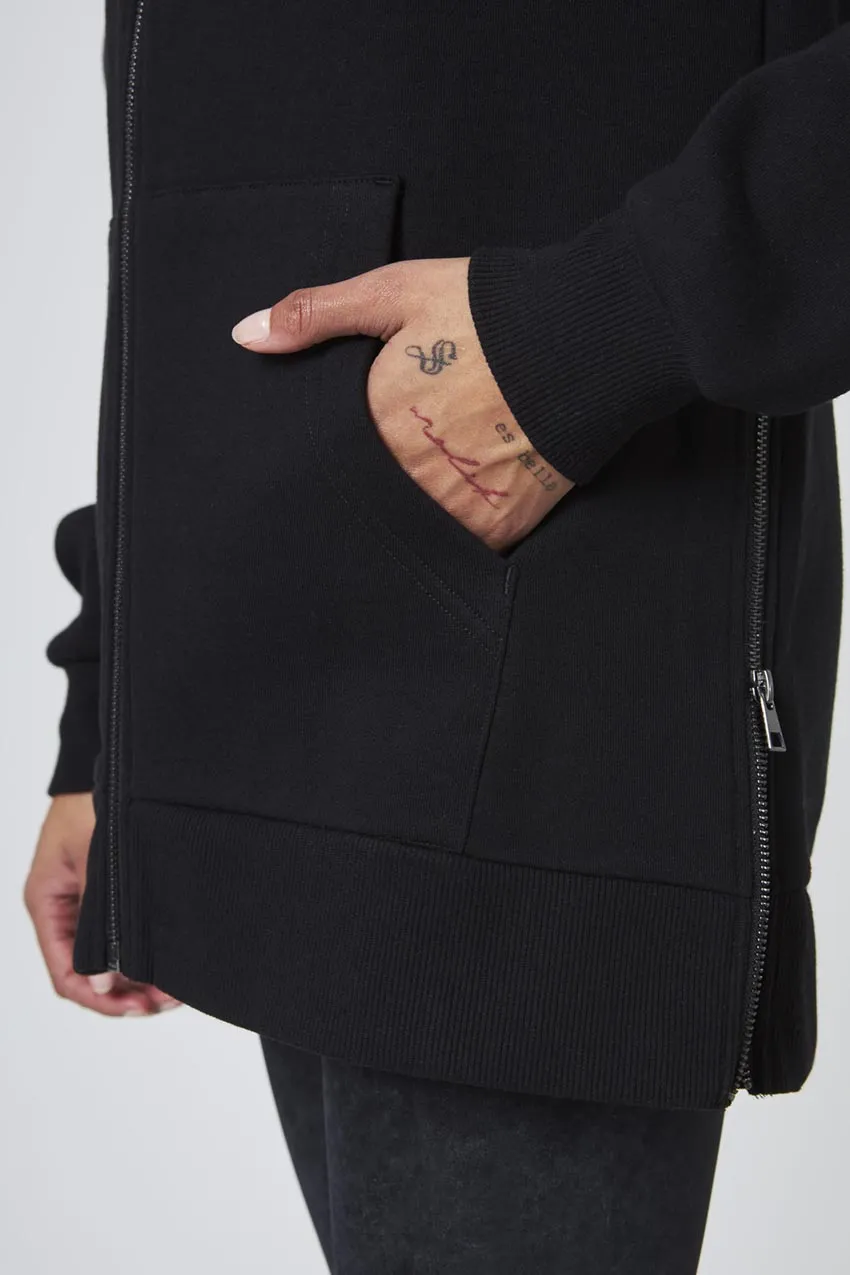 Ease Organic Cotton Oversized Zip-Up Hoodie sold by MPG product image thumbnail 5