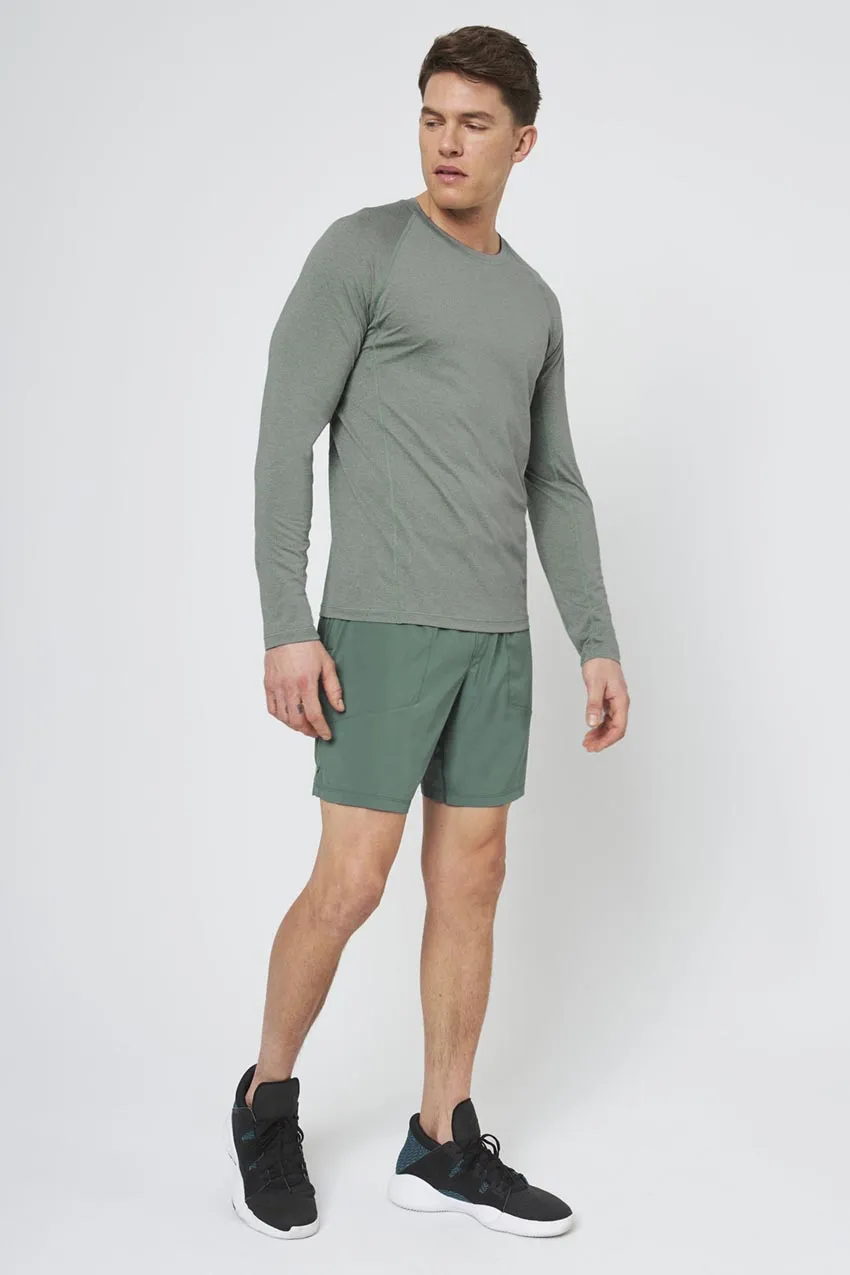 Conquer Crew Neck Long Sleeve Tech Shirt sold by MPG product image thumbnail 2