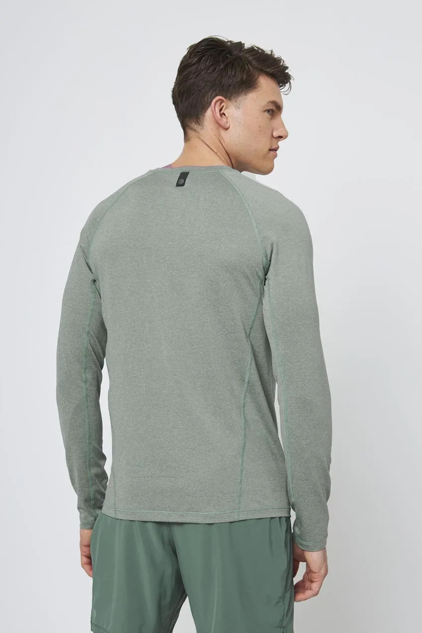 Conquer Crew Neck Long Sleeve Tech Shirt sold by MPG product image thumbnail 3