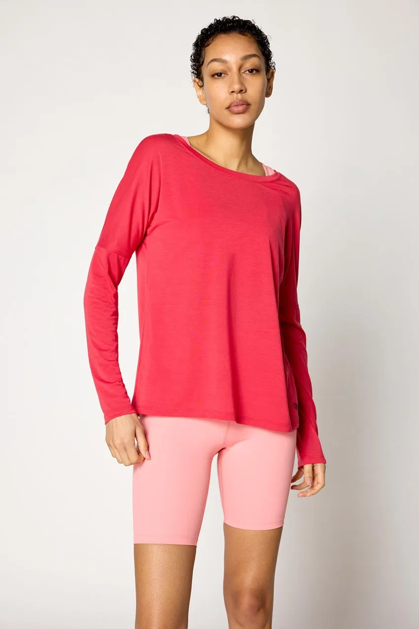 Dynamic Cover-Up Long Sleeve Top sold by MPG