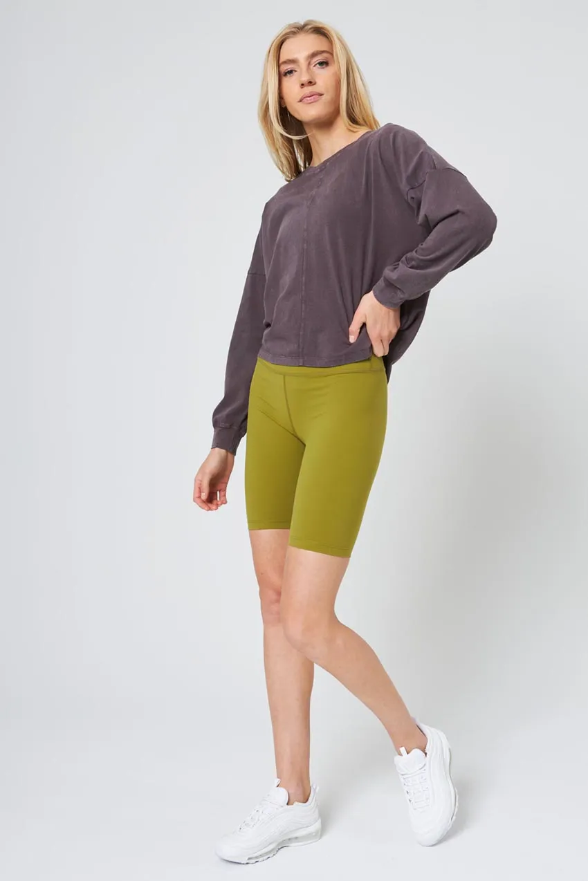 Velocity High-Waisted Bike Short 9" sold by MPG product image thumbnail 2