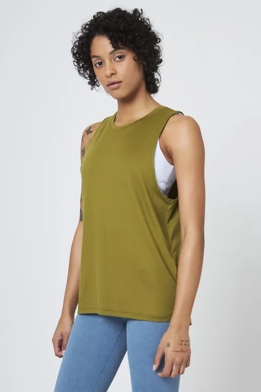 Pace Dropped Armhole Tank Top sold by MPG
