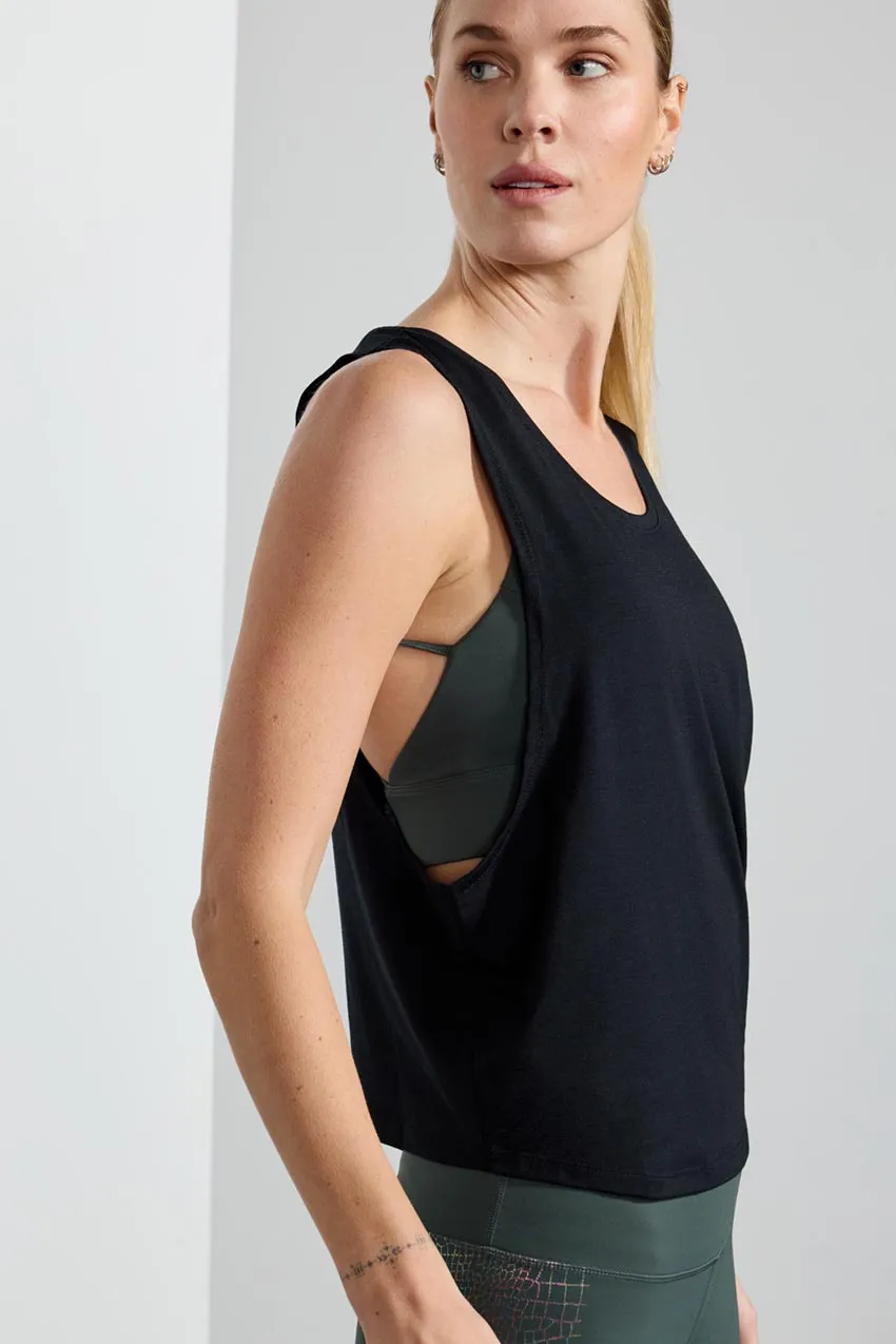 Dynamic Dropped Armhole Tank Top sold by MPG