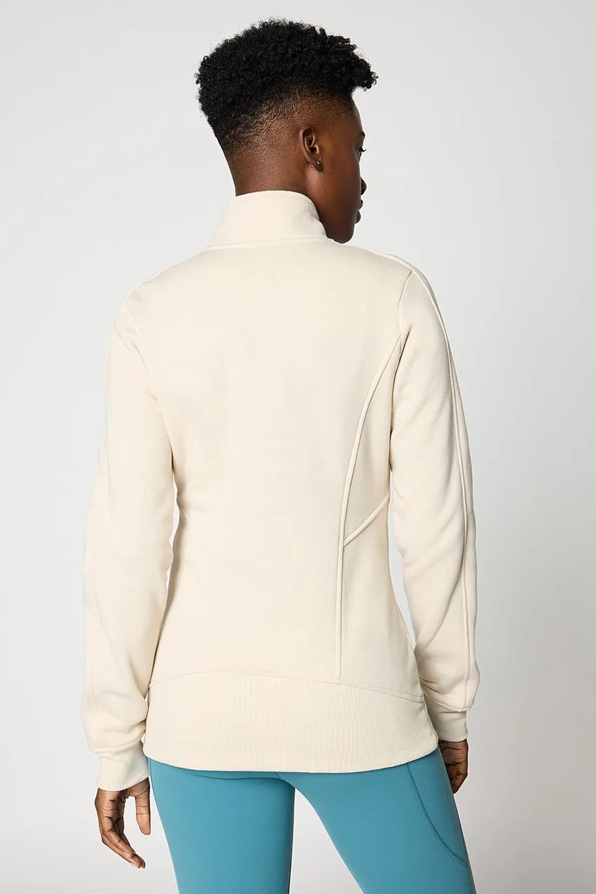 Ease Organic Cotton Zip-Up with Standing Collar sold by MPG product image thumbnail 3