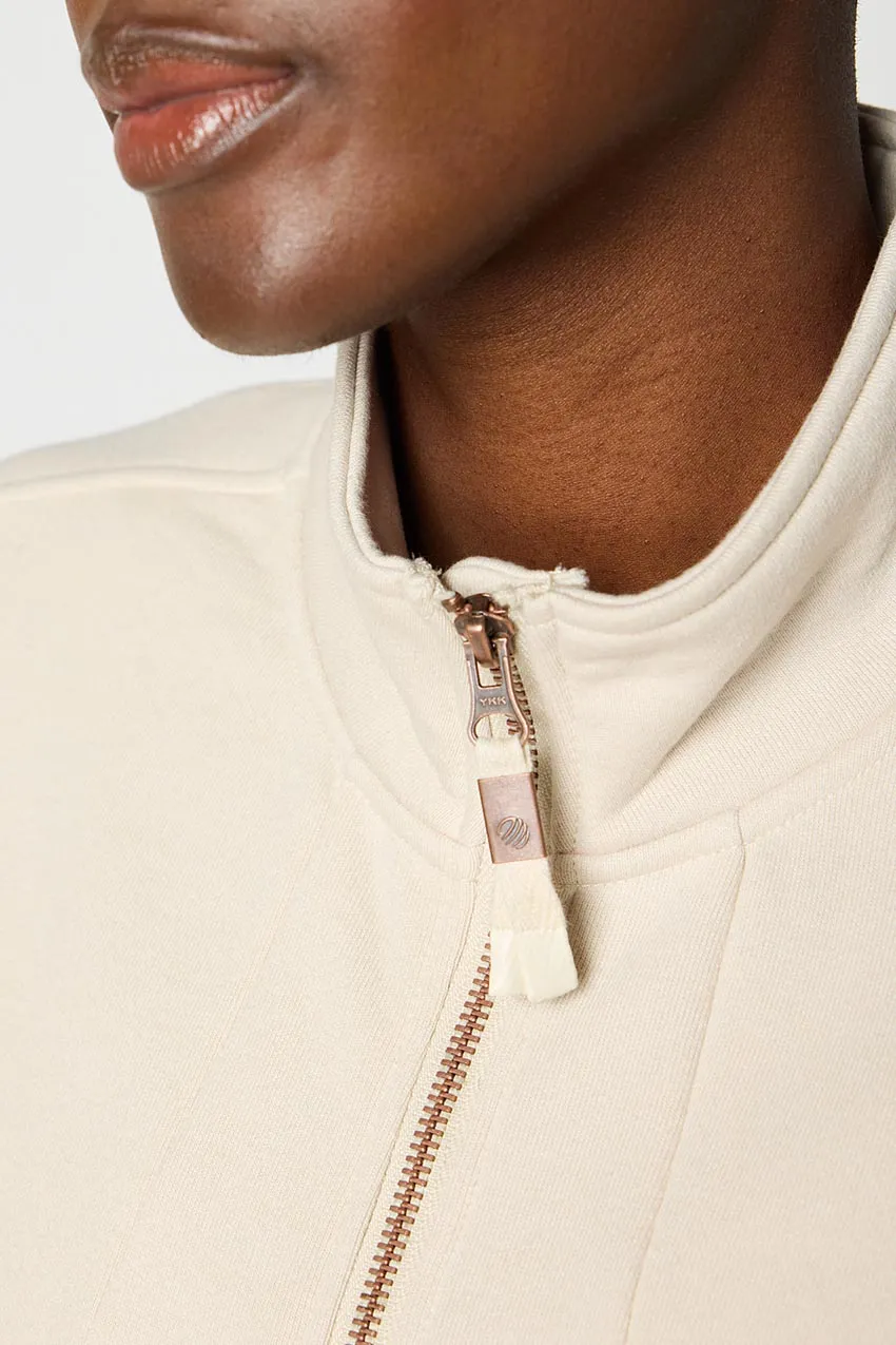 Ease Organic Cotton Zip-Up with Standing Collar sold by MPG product image thumbnail 4
