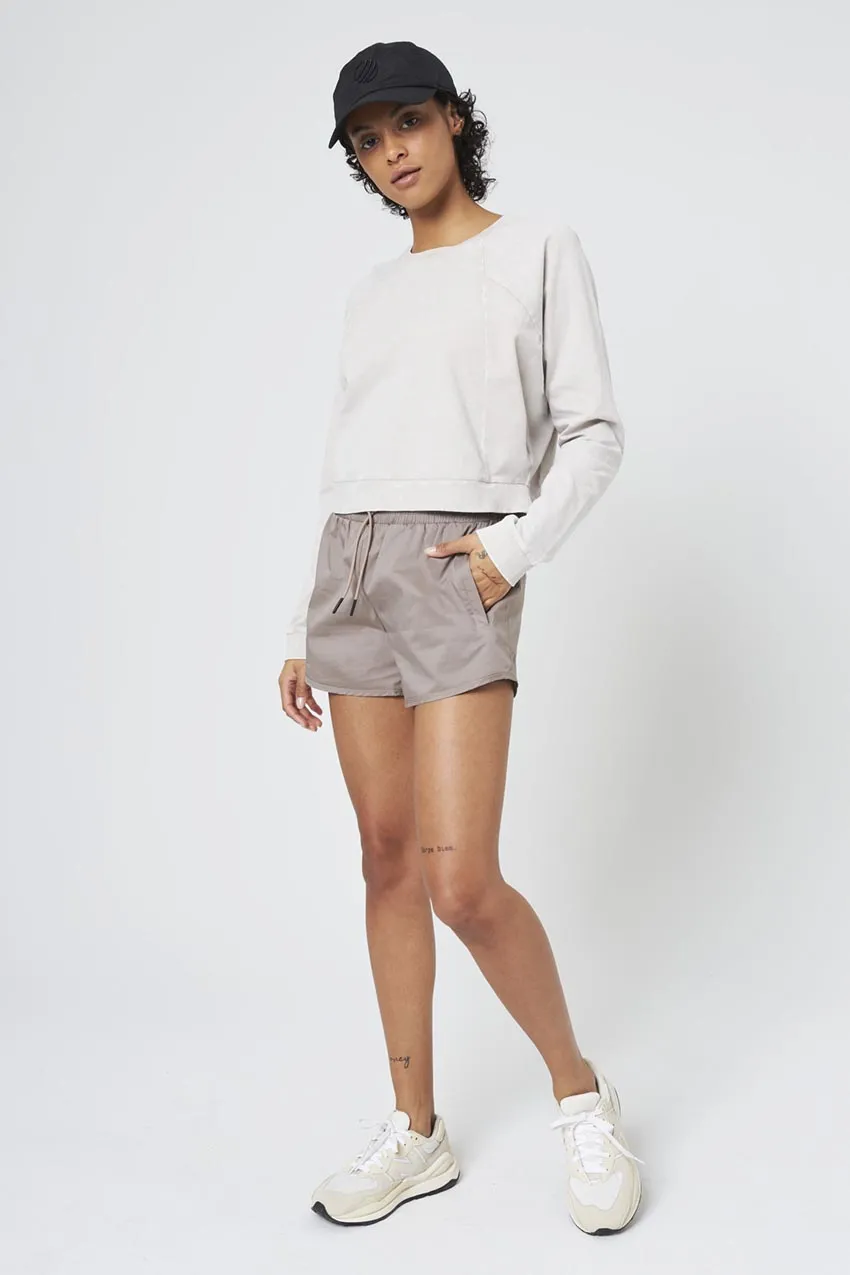 Rhythm Cropped Crew Neck Long Sleeve sold by MPG product image thumbnail 2