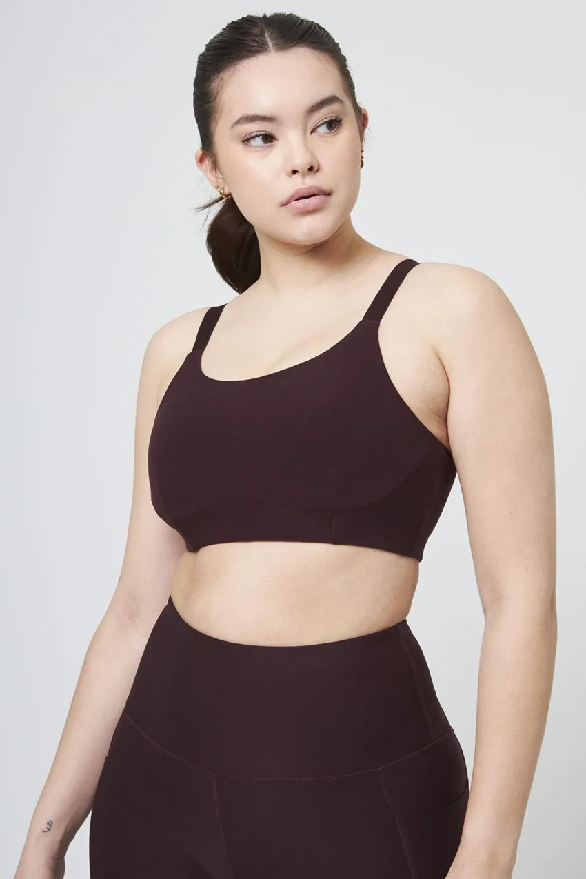 Explore Adjustable Medium Support Bra Peached - Coffee sold by MPG