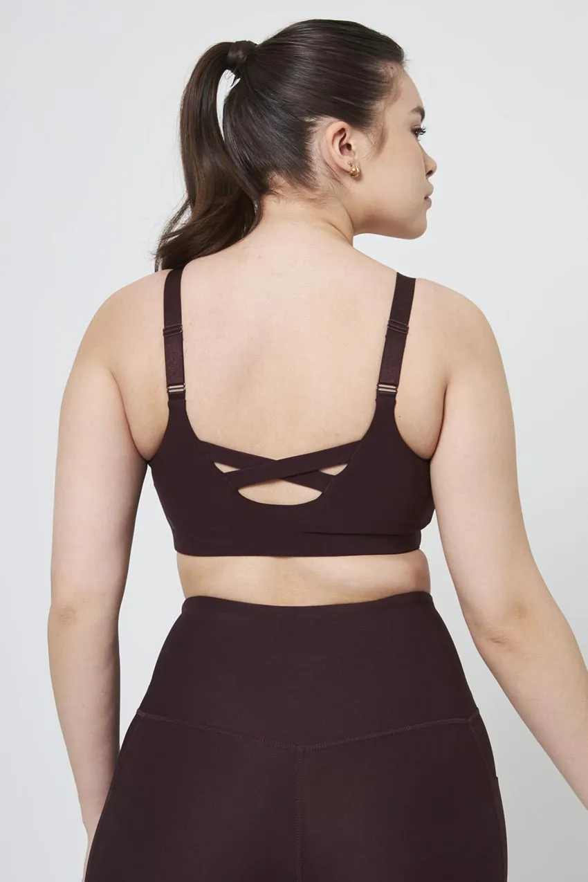 Explore Adjustable Medium Support Bra Peached - Coffee sold by MPG product image thumbnail 3