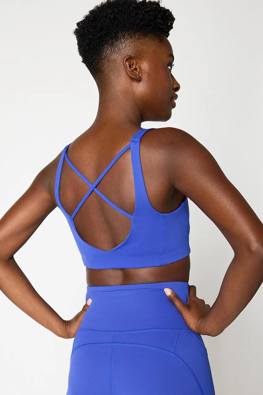 Vital Cross Strap Light Support Sports Bra sold by MPG