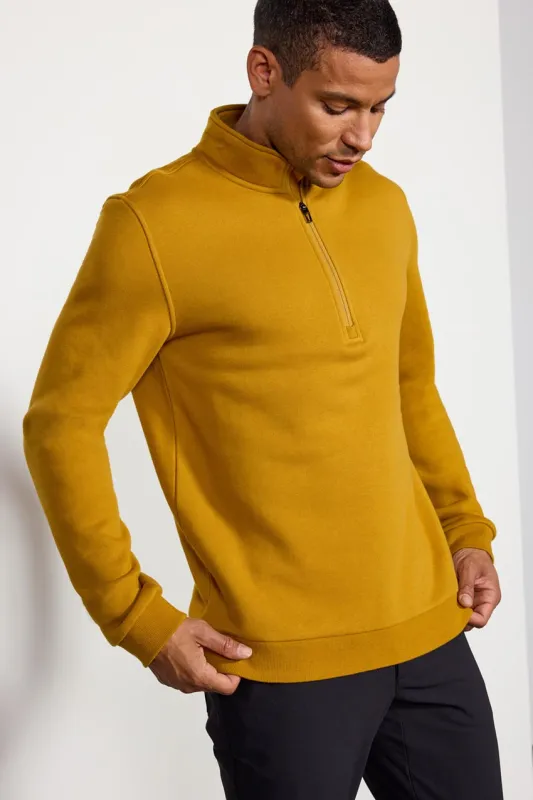 The Comfort Men’s 1/4 Zip Pullover sold by MPG