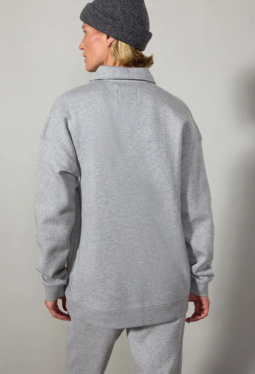 The Comfort Women’s Long Sleeve Polo Sweatshirt sold by MPG product image thumbnail 3