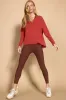 Dynamic V-Neck Relaxed Long Sleeve Shirt sold by MPG