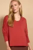 Dynamic V-Neck Relaxed Long Sleeve Shirt sold by MPG
